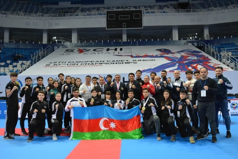 Azərbaycan karateçiləri Avropa çempionatında 6 medal qazanıblar