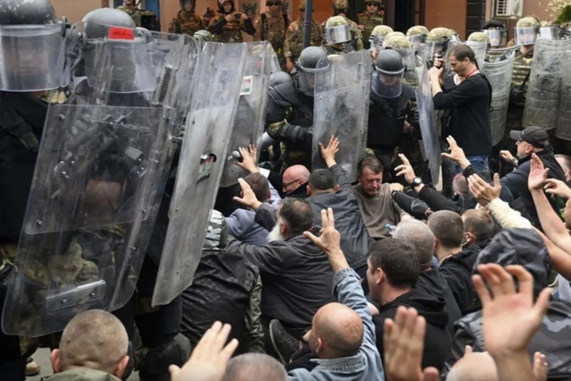 Kosovoda toqquşmalarda xəsarət alanların sayı 75 nəfərə çatıb