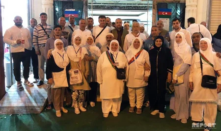 Həcc ziyarətində olan azərbaycanlı zəvvarların səhhəti yaxşıdır - FOTOLAR