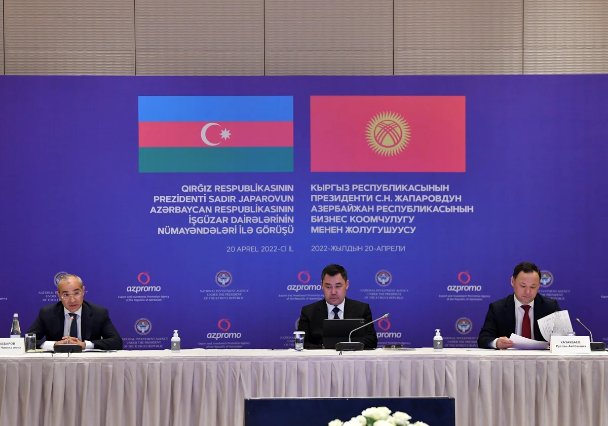 Azerbaijan, Kyrgyzstan discuss bolstering business relations