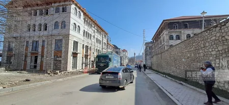В Шуше строят 10 новых зданий на улице Карабах