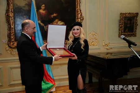 Mədəniyyət və incəsənət xadimlərinə orden, medal və fəxri adlar təqdim edilib