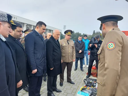Sumqayıtda mülki müdafiənin təşkili məsələlərinə həsr edilmiş tədbir keçirilib
