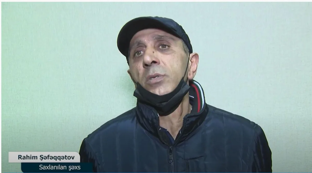 Bakıda keçmiş məhkum “Kalaşnikov”la saxlanılıb