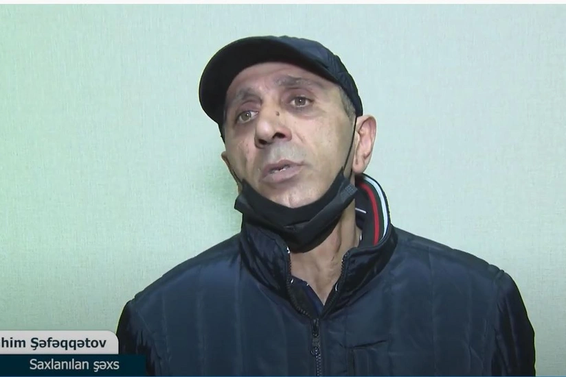 Bakıda keçmiş məhkum “Kalaşnikov”la saxlanılıb