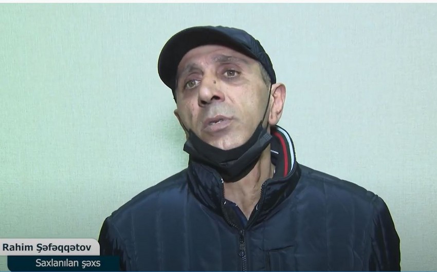 Bakıda keçmiş məhkum “Kalaşnikov”la saxlanılıb