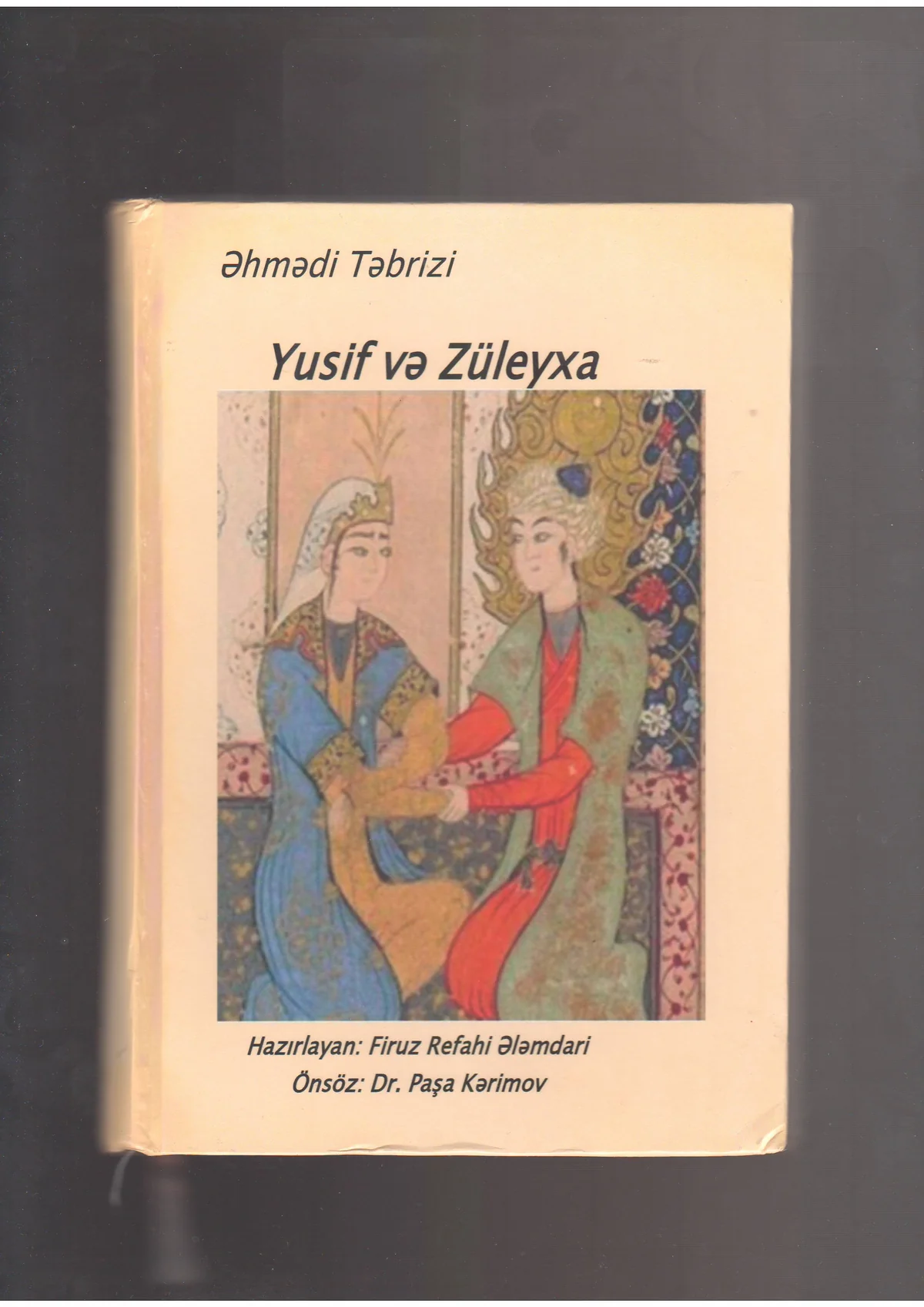 “Yusif və Züleyxa” poeması fars dilində çap olunub