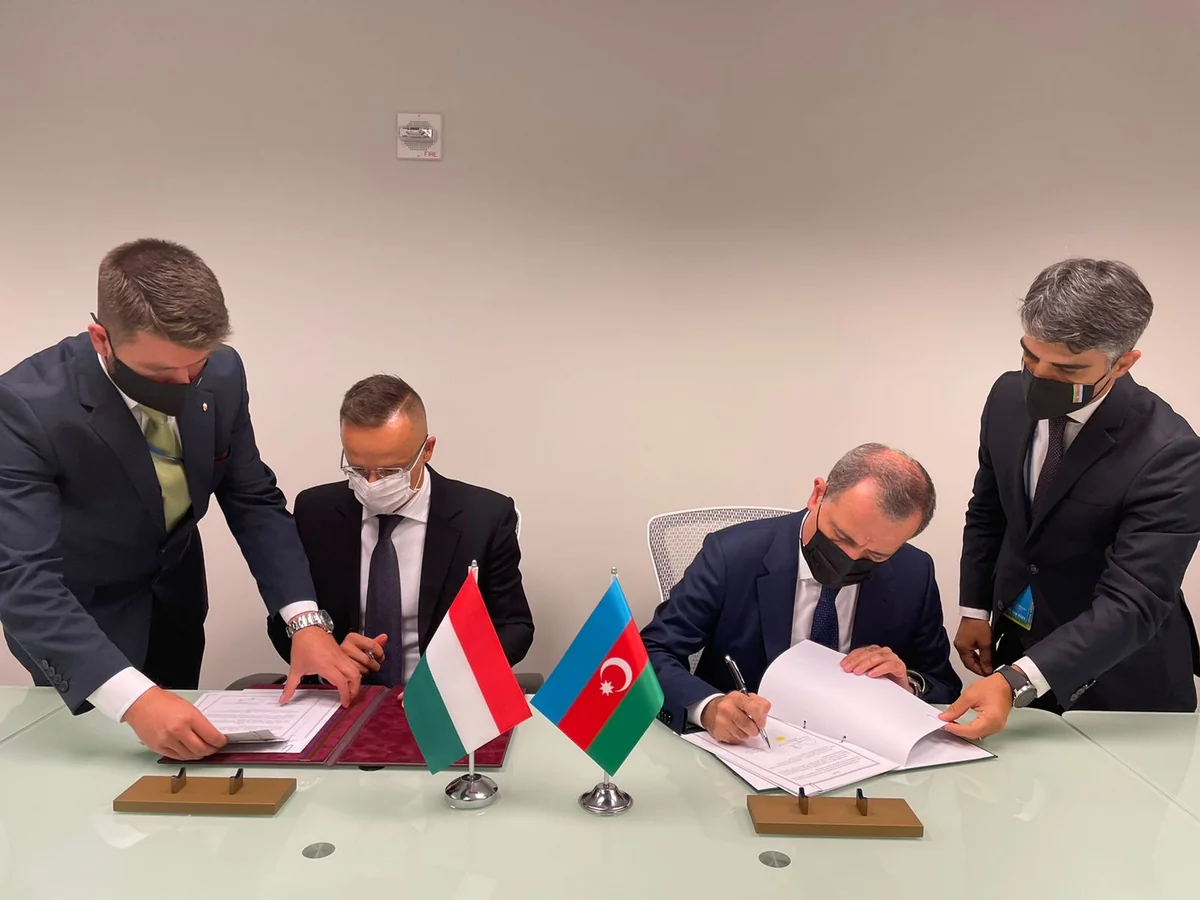 Azerbaijan, Hungary sign cooperation agreement