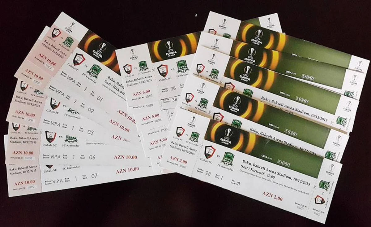 ​Qəbələ - Krasnodar matçının biletləri satışa çıxarılıb