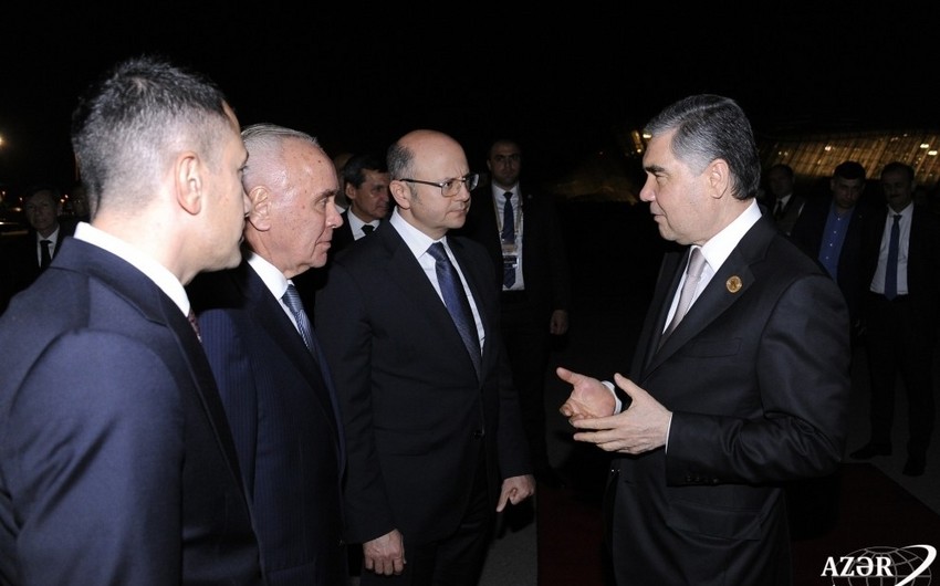 Türkmənistan Prezidentinin Azərbaycana səfəri başa çatıb