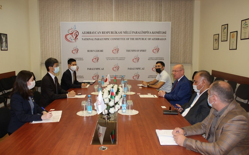 İlqar Rəhimov yaponiyalı səfirə Bakıdakı Qran-pri barədə məlumat verib