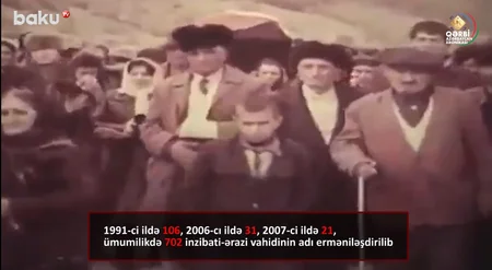 Qərbi Azərbaycan Xronikası: Ermənilərin yox etdiyi toponimlər