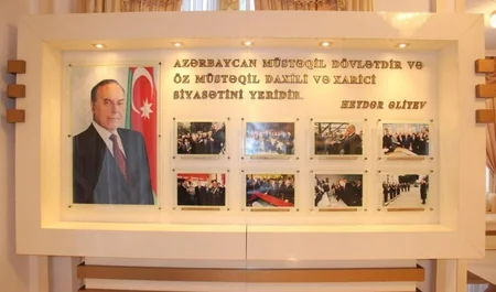 Gəncə, Naftalan, Daşkəsən, Goranboy, Samux və Ağstafada Heydər Əliyevin xatirəsi anılıb