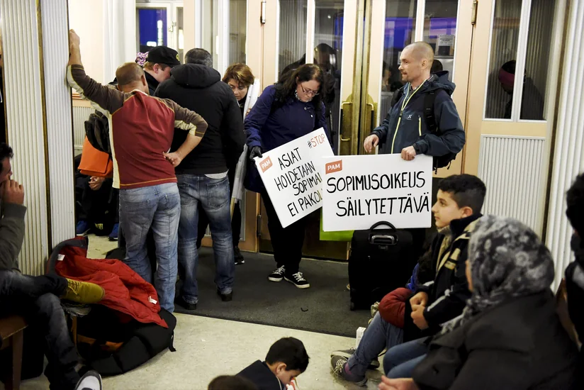 2015-ci ildə Finlandiyada qaçqınların sayı 850% artıb