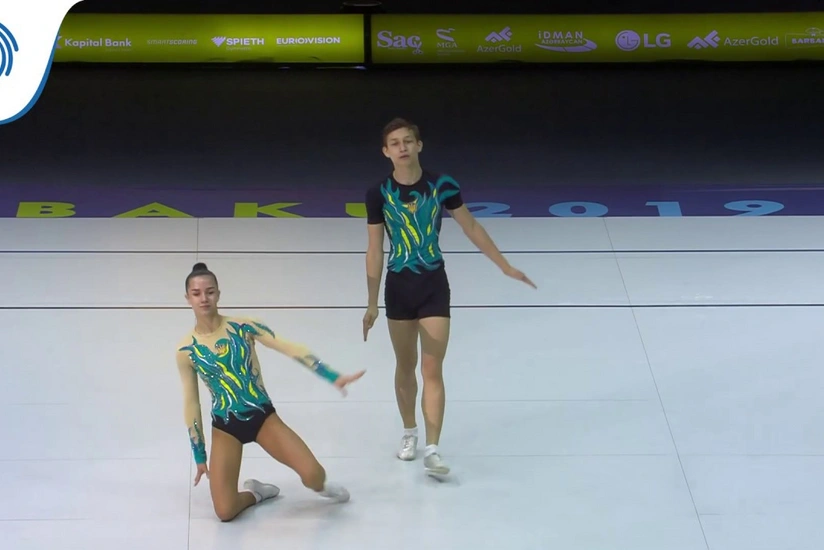 Ukraynalı gimnast: Bakıdakı yarışda təşkilatçılıq yüksək səviyyədədir