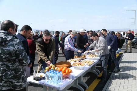 Participants of int'l mining conference visit Azerbaijan's Aghdam