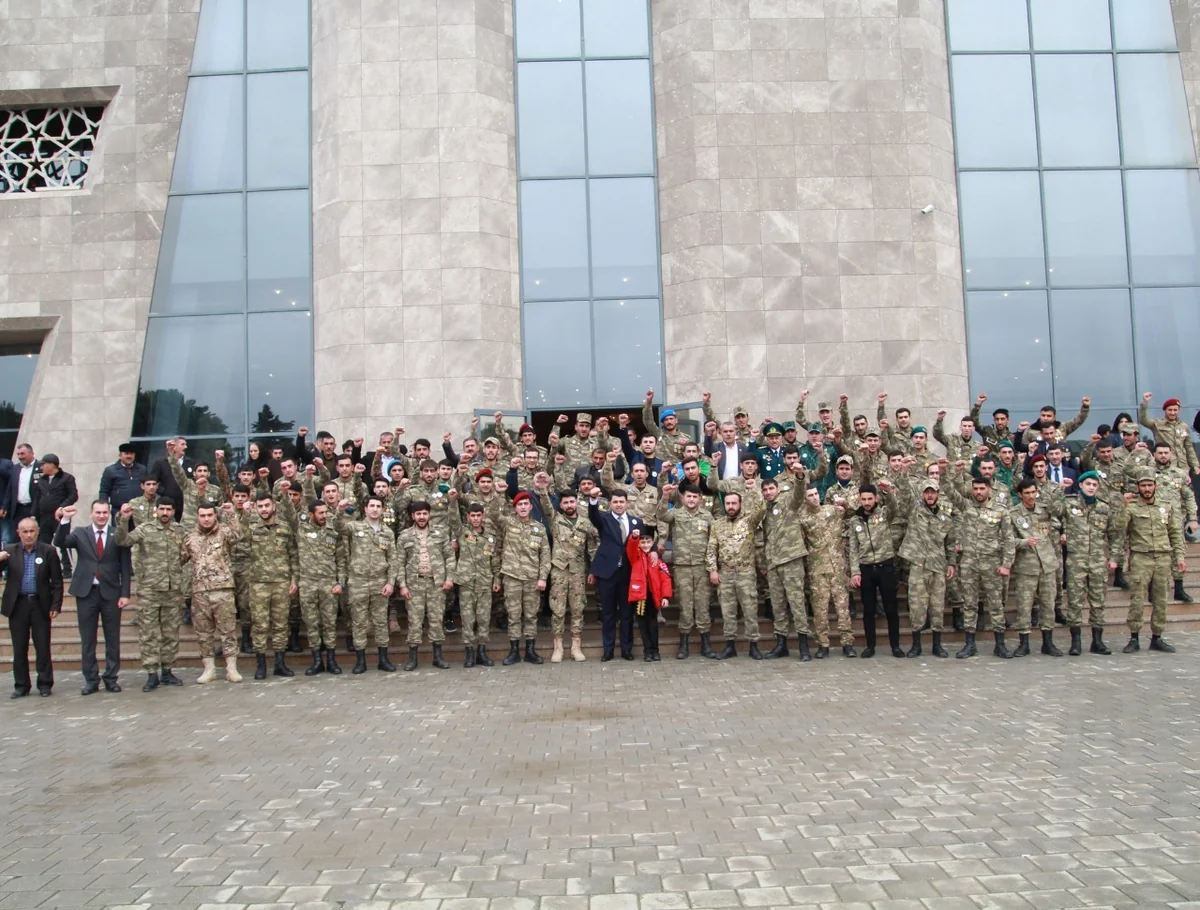 Neftçalada Zəfər Günü qeyd olunub