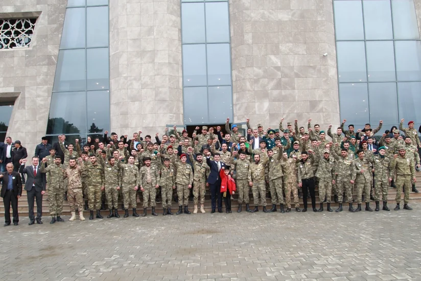 Neftçalada Zəfər Günü qeyd olunub