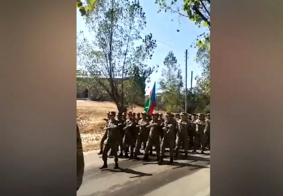 Military parade held in Shusha