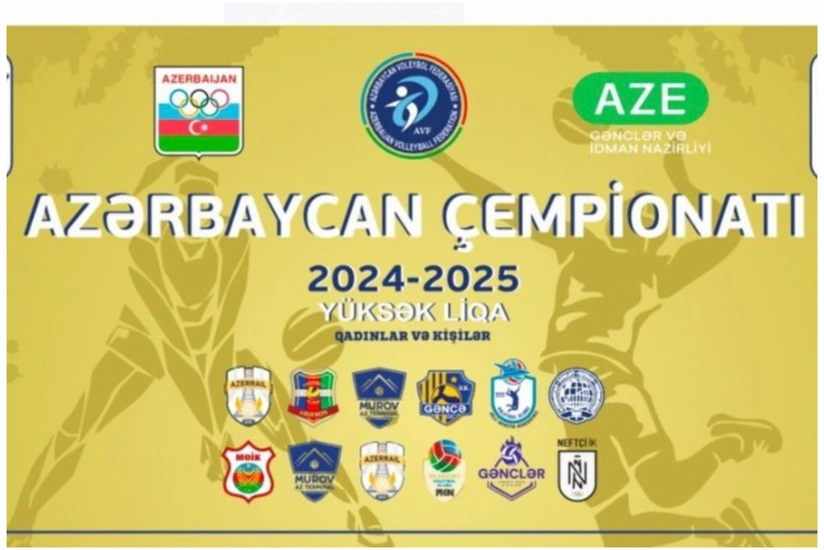 Voleybol üzrə Azərbaycan Yüksək Liqasında 2024/2025 mövsümünün başlayacağı tarix müəyyənləşib