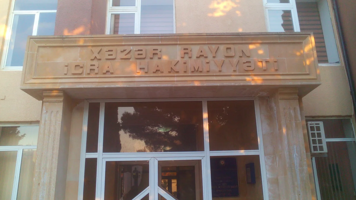 Xəzər rayonuna yeni icra başçısı təyin edilib