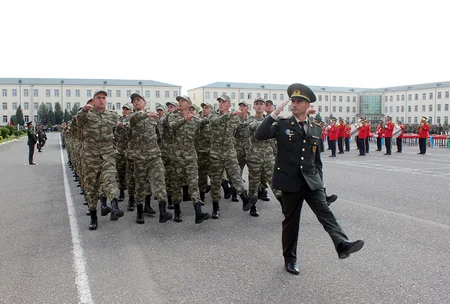 Military oath-taking ceremonies held in Azerbaijani Army 