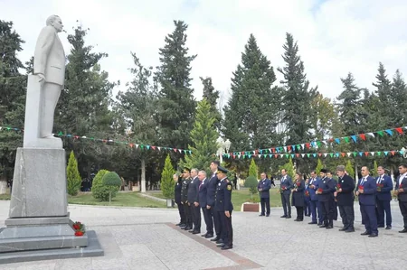 Kürdəmirdə Zəfər Günü bayram əhval-ruhiyyəsi yaradıb