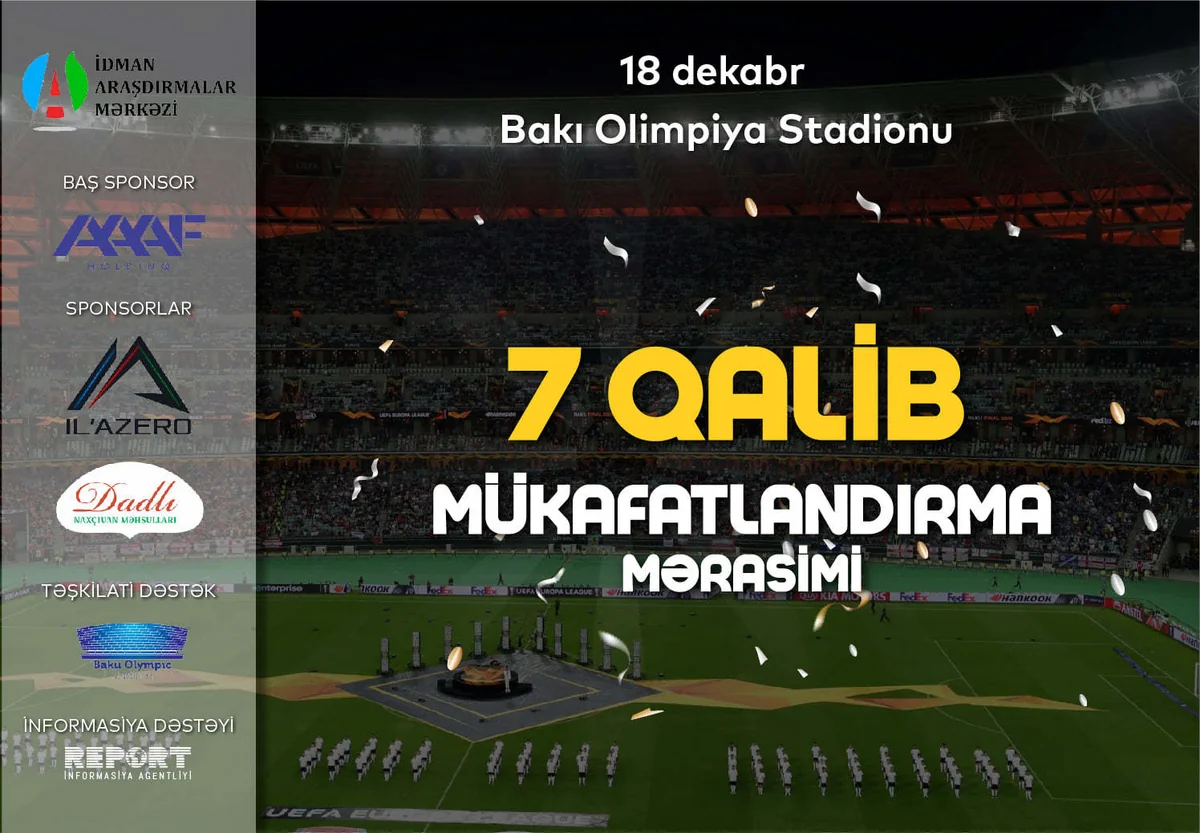 İdman Araşdırmalar Mərkəzi İlin Qalibləri-2019 üçün namizədləri açıqlayıb - SİYAHI