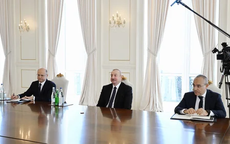 Prezident İlham Əliyev Səudiyyə Ərəbistanının energetika nazirini qəbul edib