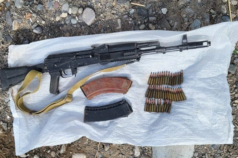 Guns and ammunition found in Zangilan
