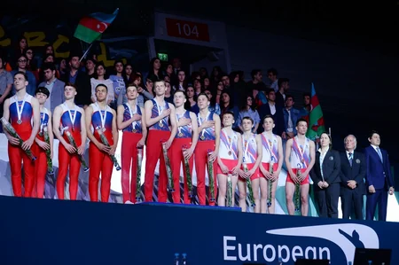 Batut gimnastikası, ikili mini-batut və tamblinq üzrə 26-cı Avropa çempionatının ilk qalibləri müəyyənləşib