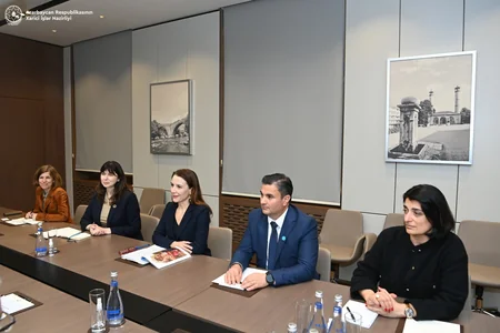 Ceyhun Bayramov UNICEF-in regional direktorunu COP29-a hazırlıq barədə məlumatlandırıb