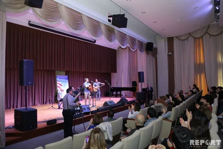 American musician Tony Memmel in Baku - PHOTO