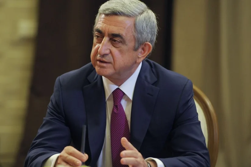 Ermənistan prezidenti Rusiyaya işgüzar səfərə yollanıb