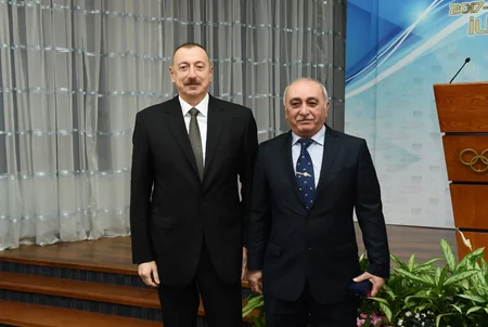 President Ilham Aliyev attends ceremony dedicated to sport results of 2017 - UPDATED