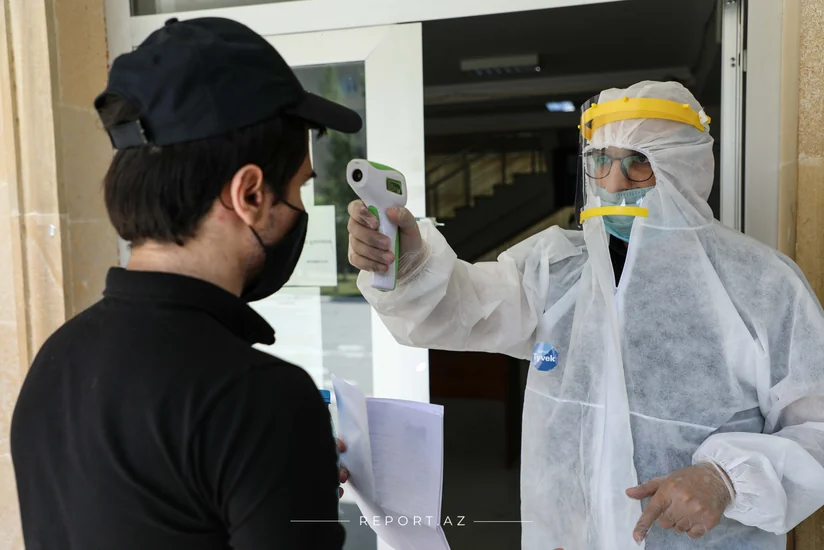 Qızdırması olan 2 nəfər imtahana buraxılmadı, daha 2 nəfər xaric edildi