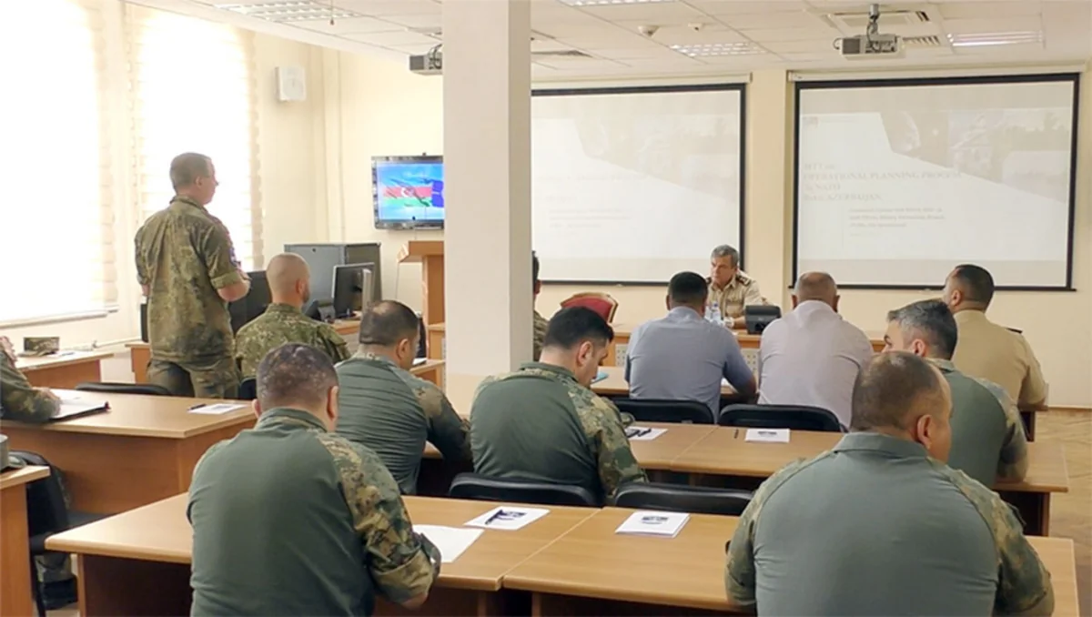 Training with NATO’s Mobile Training Team underway in Azerbaijan