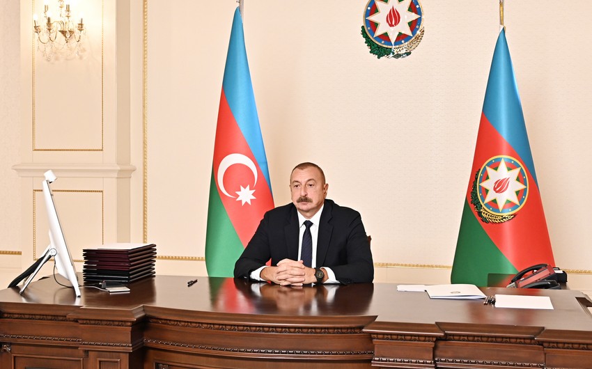 Prezident İlham Əliyev MDB Dövlət Başçıları Şurasının iclasında çıxış edib - TAM MƏTN