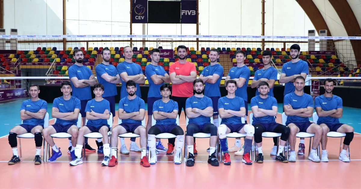 Azərbaycanın voleybol millisi təlim-məşq toplanışı üçün Belarusa yollanacaq