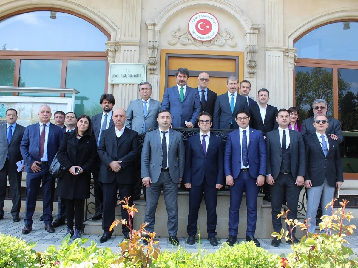 Türk iş adamları Gəncədə olublar