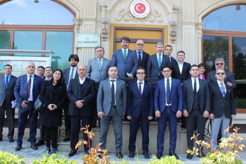 Türk iş adamları Gəncədə olublar