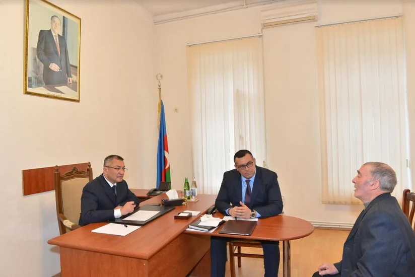 Dövlət Komitəsində məcburi köçkünlərin növbəti qəbulu keçirilib