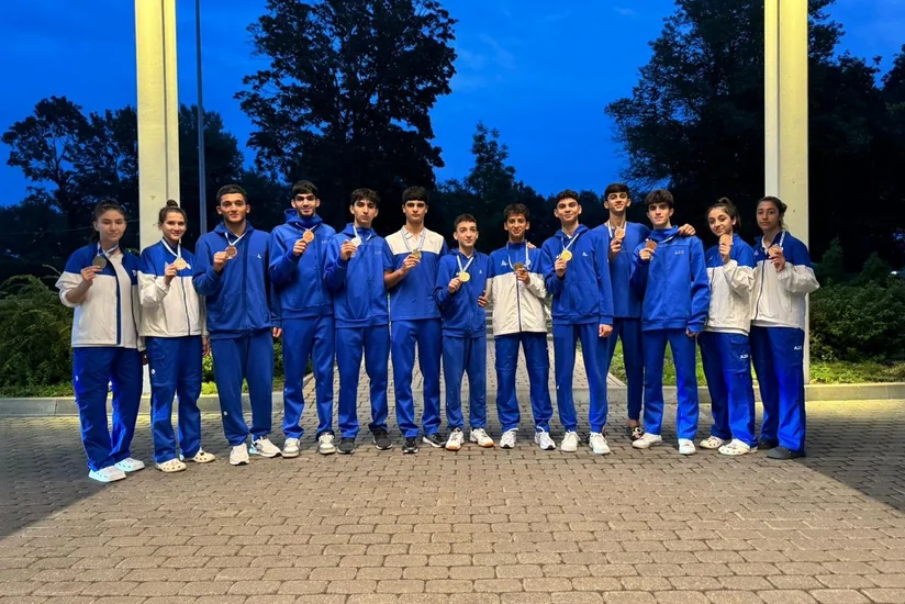 Azərbaycan taekvondoçuları Latviyada G-1 kateqoriyalı yarışda 13 medal qazanıb