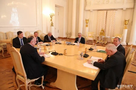 Foreign Ministers of Russia, Azerbaijan and Armenia meet with OSCE Minsk GROUP co-chairs