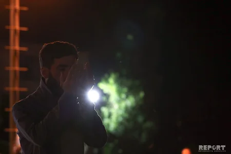 Bakıda növbəti Qədr gecəsi qeyd olunub - FOTOREPORTAJ