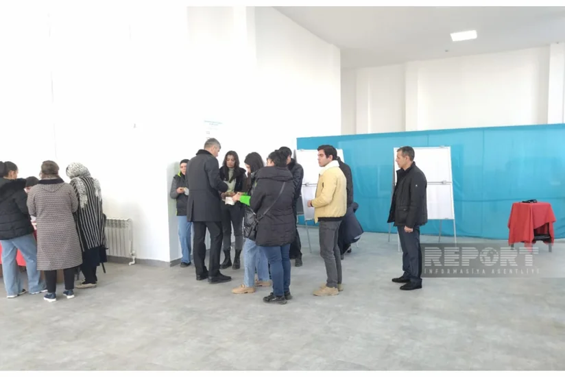 Füzulidə 77 saylı seçki məntəqəsində 760-dan çox sakin səs verib