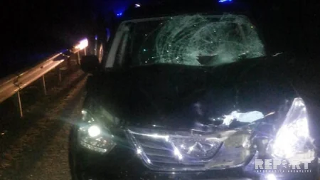 Bakı-Qazax avtomobil yolunda piyadanı avtomobil vuraraq öldürüb - FOTO - VİDEO - YENİLƏNİB