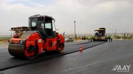 Oğuz-Şəki avtomobil yolunda əsaslı təmir başa çatmaq üzrədir