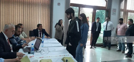Türkiyənin Gəncədəki Baş Konsulluğundakı səsvermədə minə yaxın seçici iştirak edib