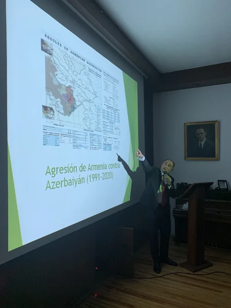 Meksika Milli Tarix və Coğrafiya Akademiyasında Azərbaycanın müstəqillik tarixi təqdim olunub  